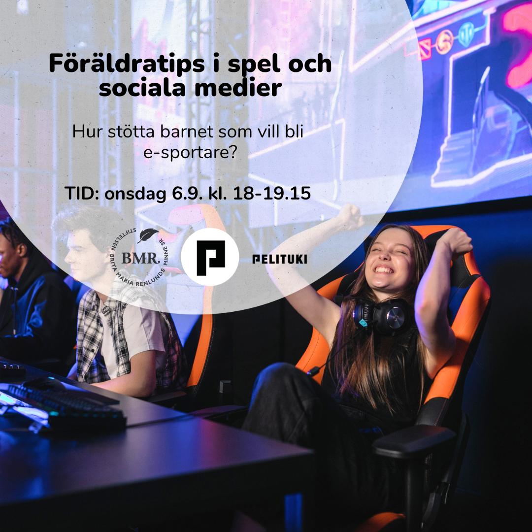 Föräldratips e-sport 6.9.2023