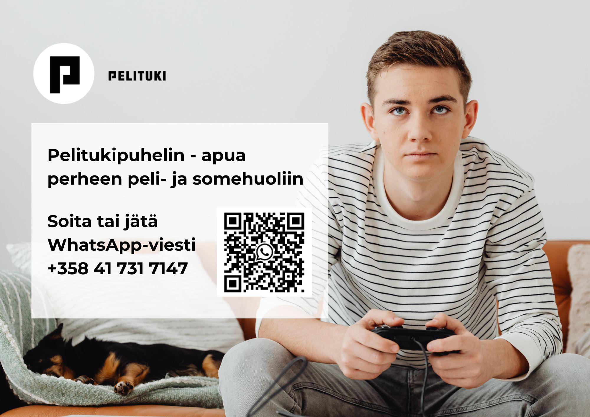Kuvia työkalupakki vanhemmille Pelitukipuhelin - apua perheen peli- ja somehuoliin. Soita tai jätä WhatsApp-viesti numeroon +358417317147.